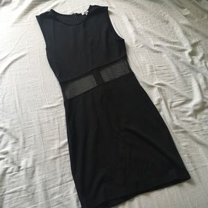 Brandy Melville Mesh Stripe Bodycon Dress